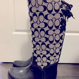 Coach Women’s Rain boots - Size 8